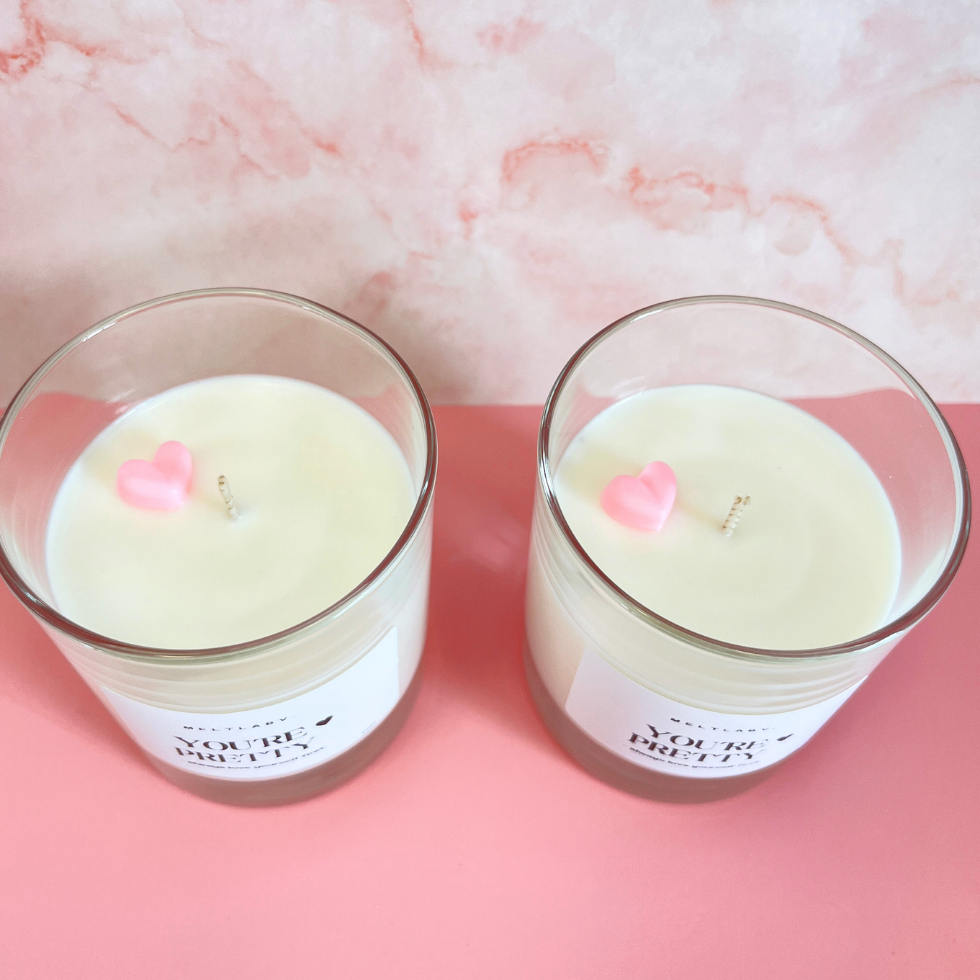 Premium Veganskt Doftljus You're Pretty - Passionfrukt, mango, vanilj