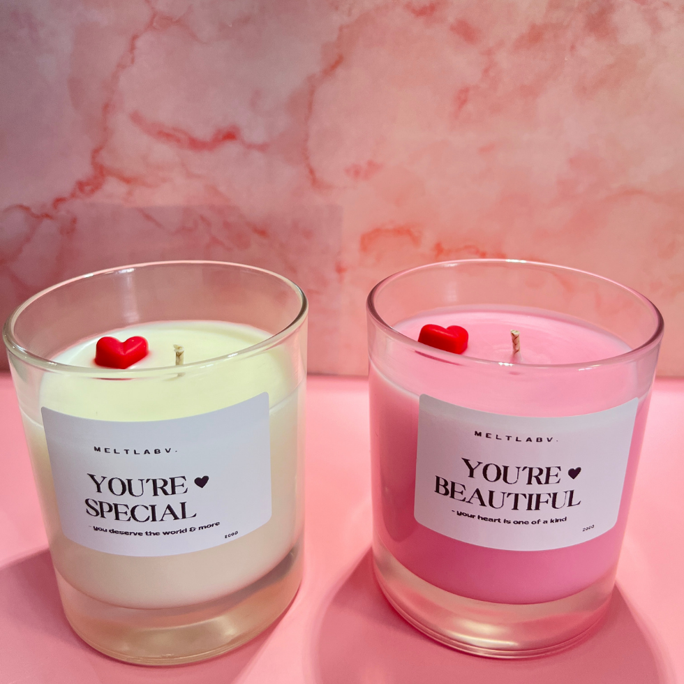Premium Veganskt Doftljus You're Special – Nötig, varm choklad